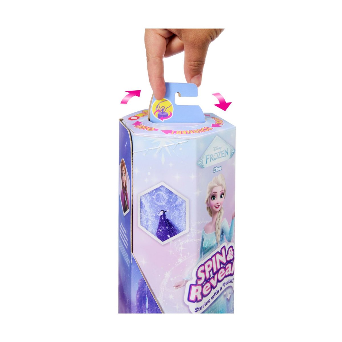 Bambola Spin & Reveal Elsa Disney Frozen - immagine 3
