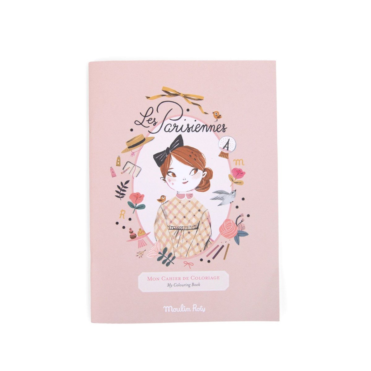 Libro da colorare Les Parisiennes  – Moulin Roty