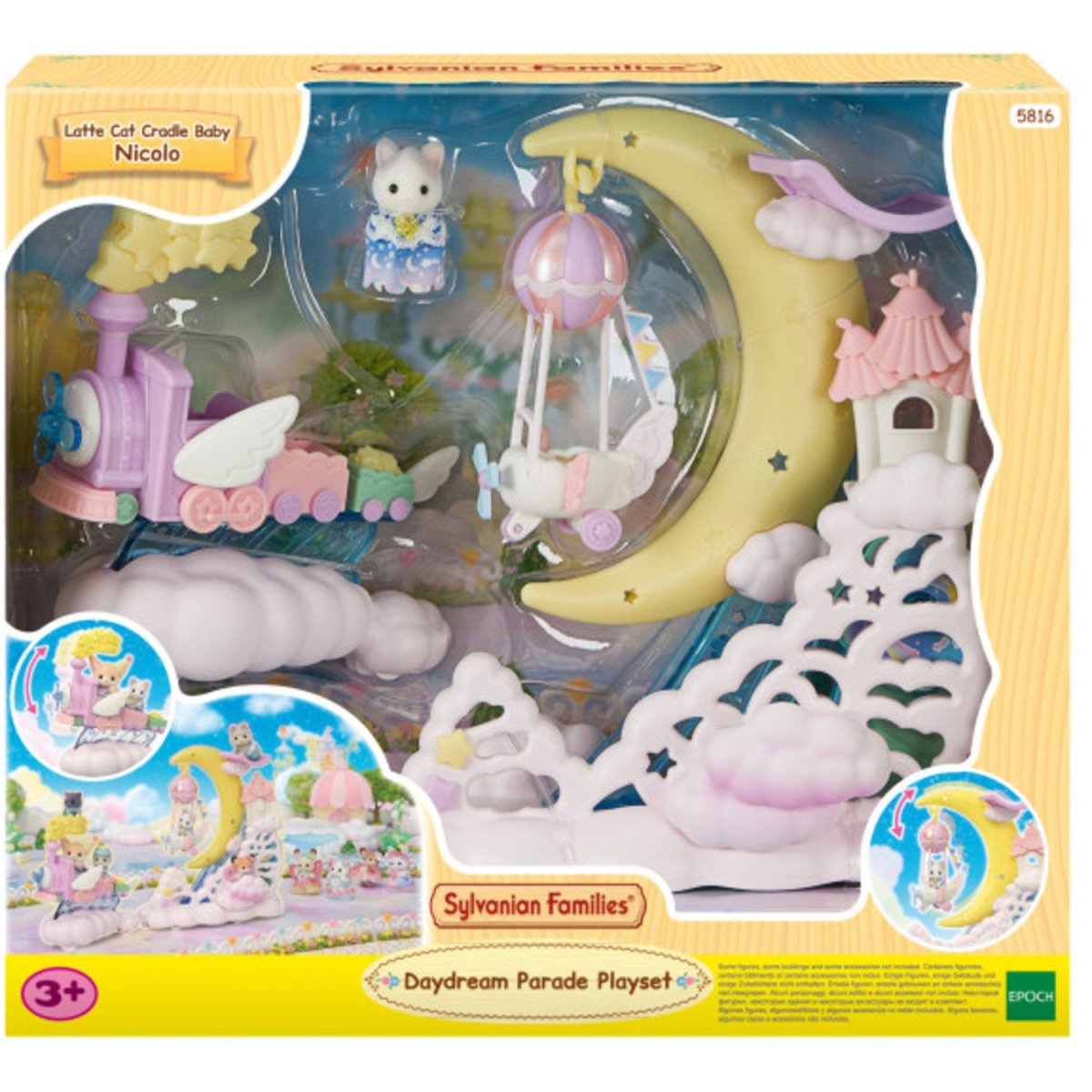 Nave volante floreale, personaggi collezionabili, Sylvanian Families