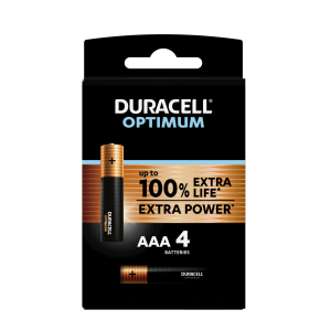 Duracell Optimum Aaa B4 X8