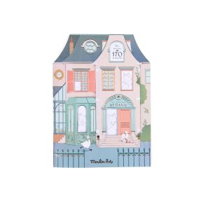 Libro da colorare + 170 adesivi – La Petite Ecole de Danse – Moulin Roty
