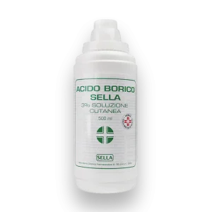 ACIDO BORICO 3% SOLUZIONE CUTANEA 500 ML