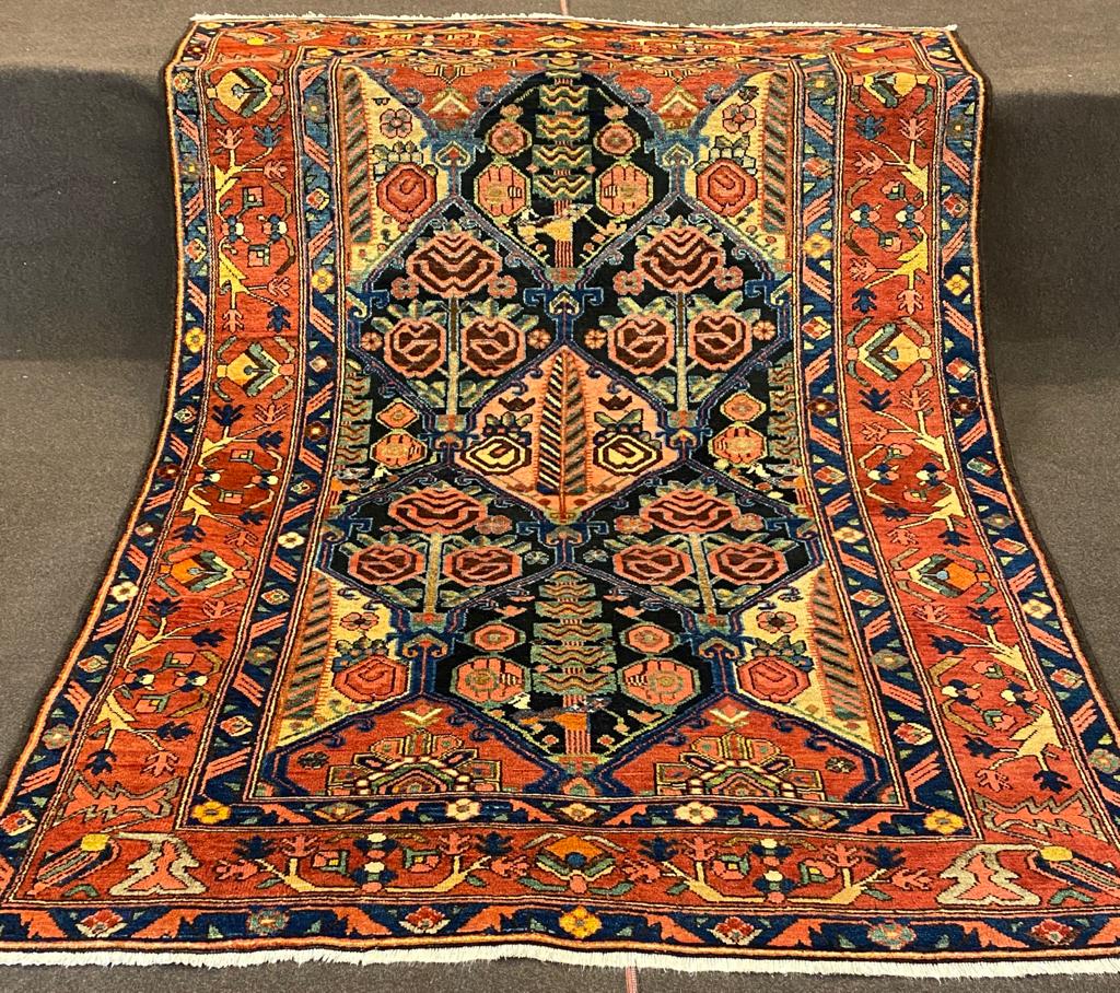 Tappeto Persiano Bakhtiari feridan antico 215 x 148 cm - immagine 2