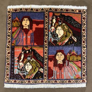 Tappeto Persiano Abadeh  62 x 60 cm