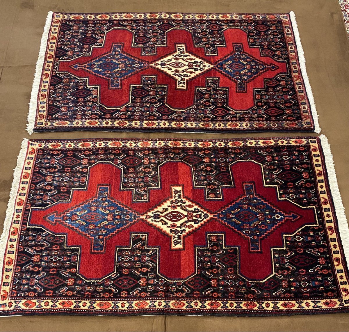 Tappeto Persiano Senneh Coppia 112 x 68 cm