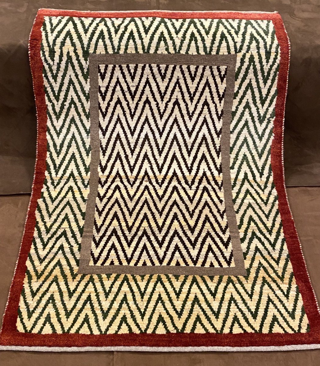 Tappeto Persiano Gabbeh 162 x 110 cm