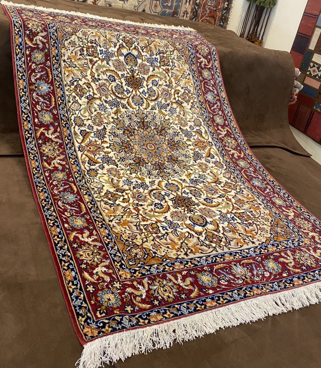 Tappeto Persiano Isfahan 170 x 110 cm - immagine 3