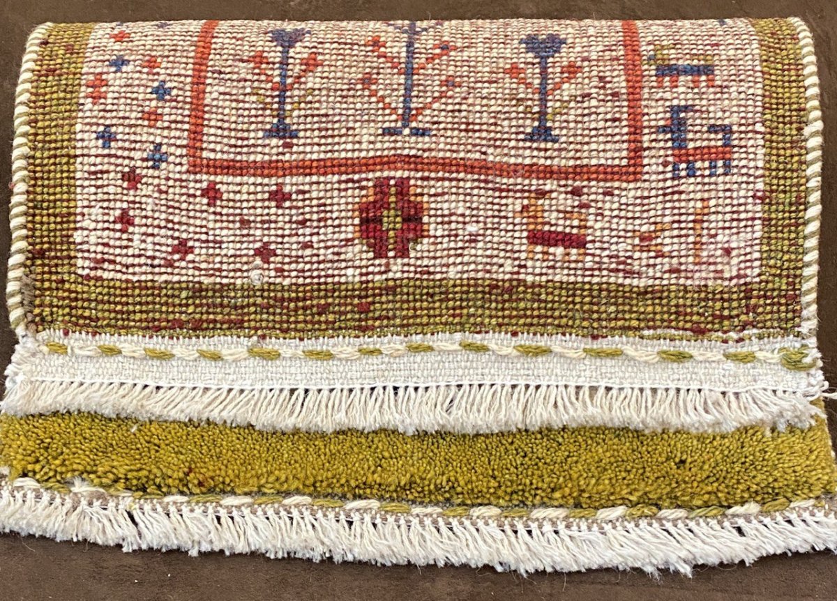 Tappeto Persiano Gabbeh 60 x 40 cm - immagine 4