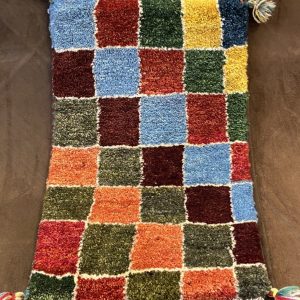 Tappeto Persiano Gabbeh 60 x 40 cm