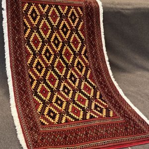 Tappeto Persiano Turkomen 145 x 70 cm