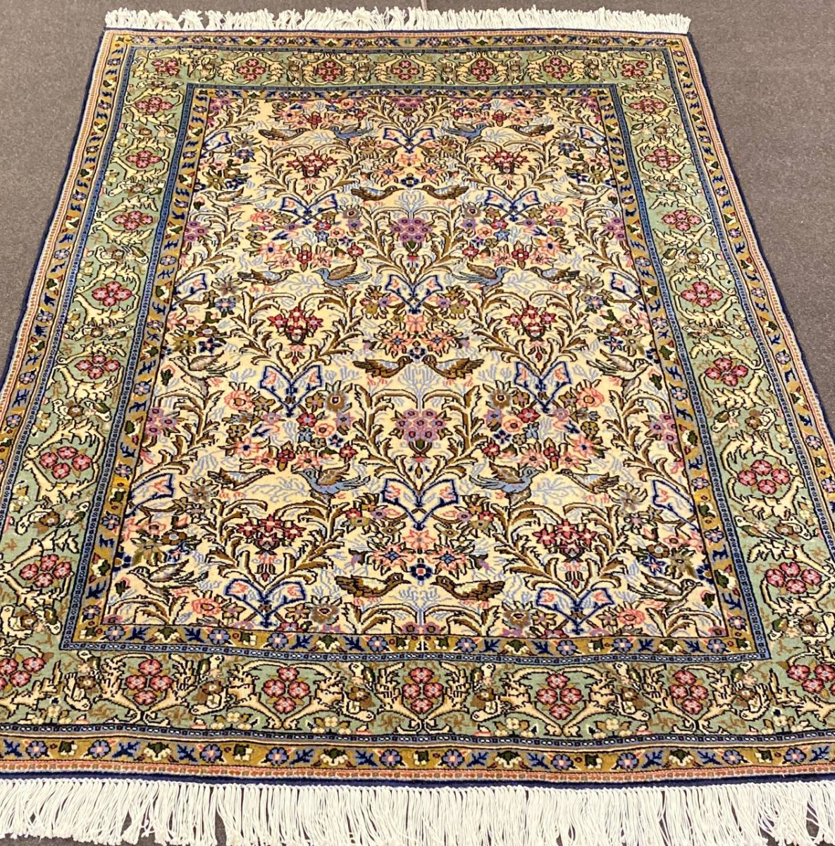 Tappeto Persiano Qum 150 x 107 cm - immagine 6
