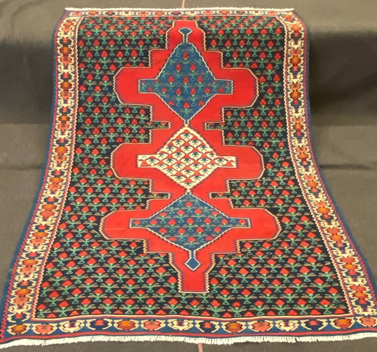 Kilim Persiano Senneh 160 x 110 cm