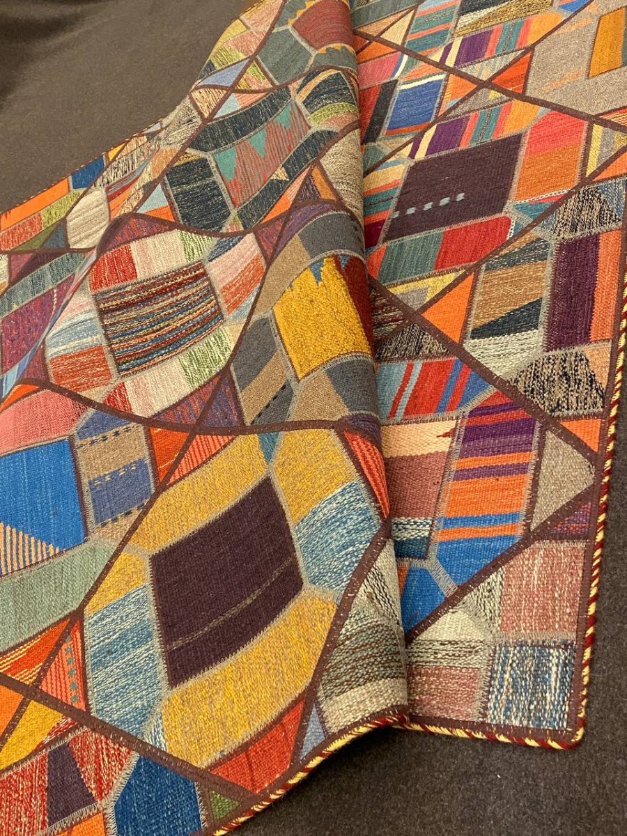 Tappeto Persiano Patchwork 240 x 168 cm - immagine 7