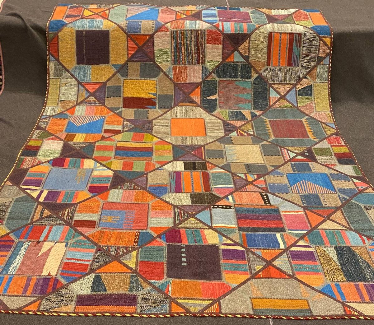 Tappeto Persiano Patchwork 240 x 168 cm