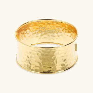 Bracciale Rigido a Fascia Martellato