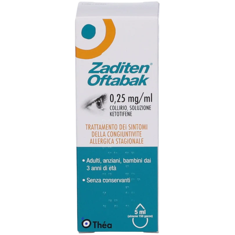 ZADITEN OFTABAK COLLIRIO 5 ML