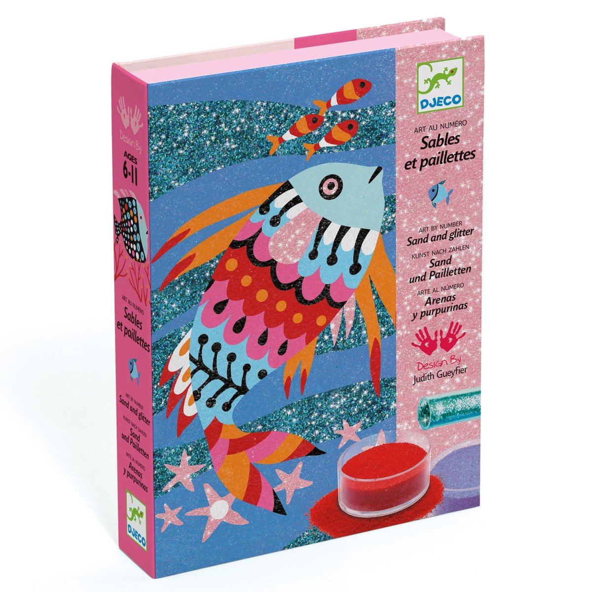 Kit decorazioni con glitter Fish Rainbows - immagine 3
