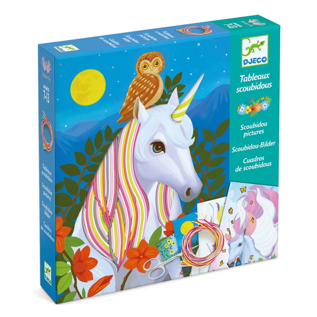 Set artistico con 4 illustrazioni Magic manes - immagine 3