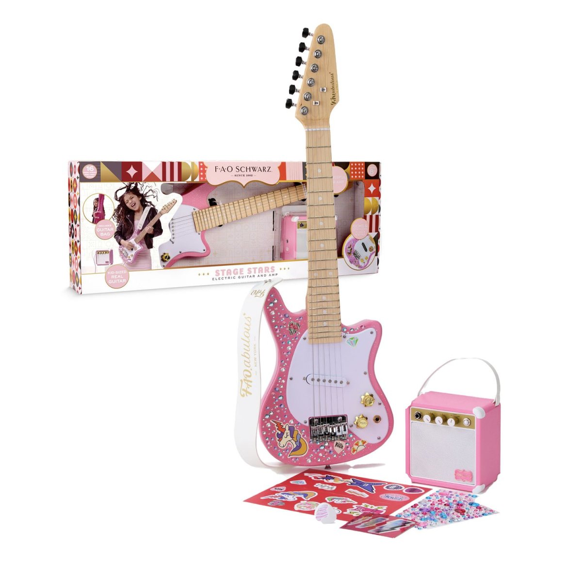 Chitarra Elettrica 3/4 Stage Stars, con Amplificatore - immagine 2